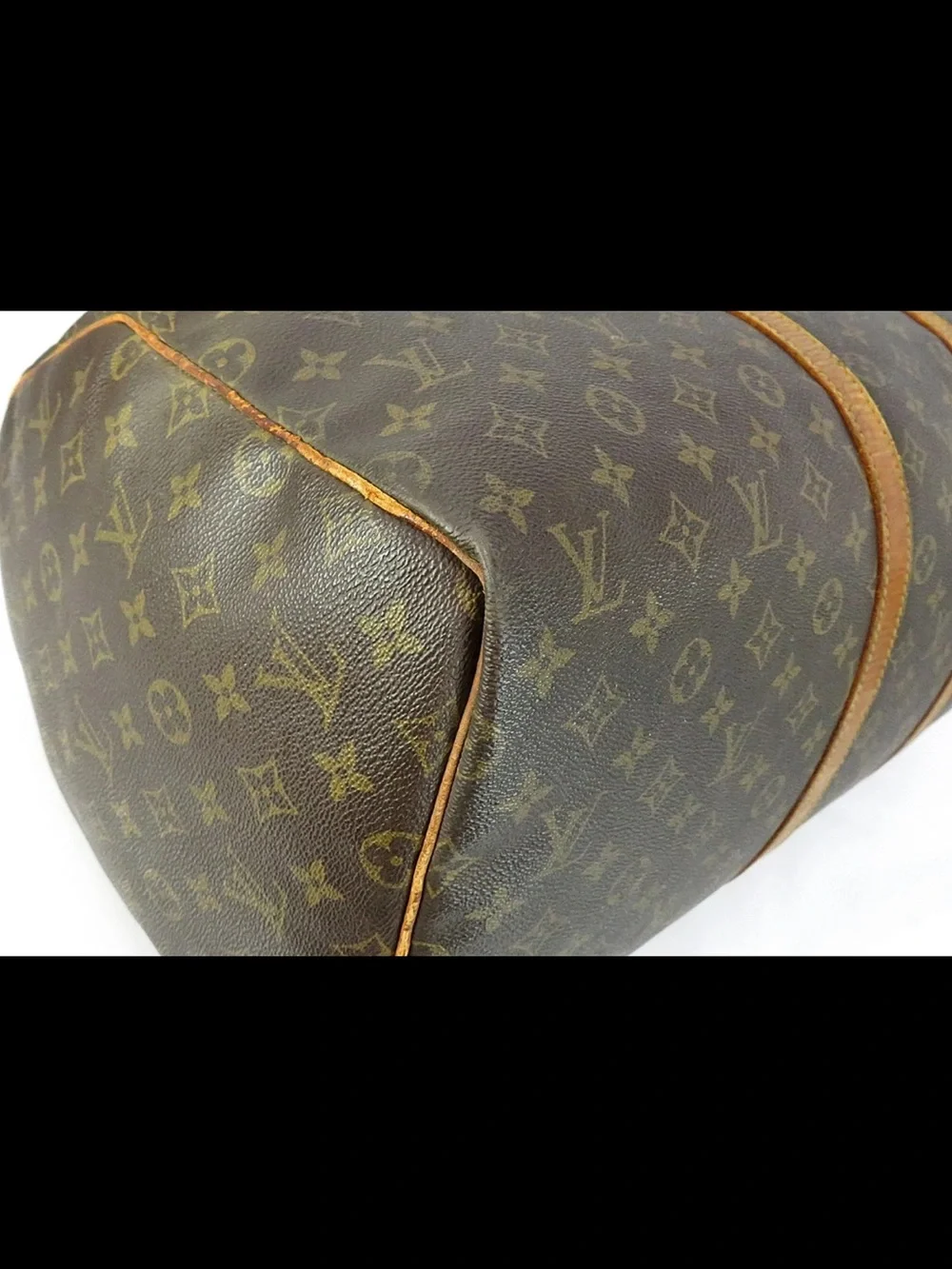 Louis Vuitton Monogram Canvas Duffel Bag in Brown and Tan